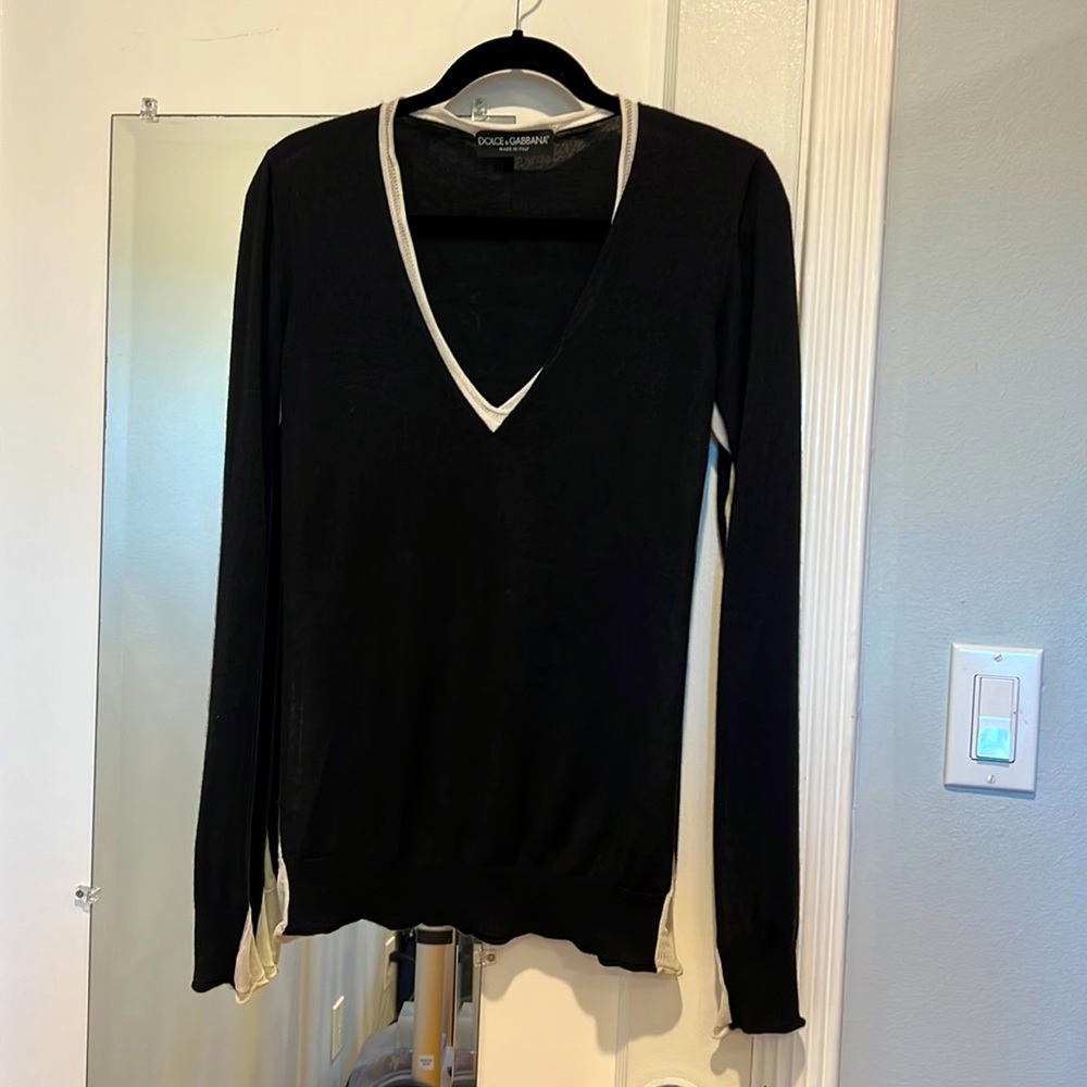 Dolce & Gabbana silk& cashmere pullover